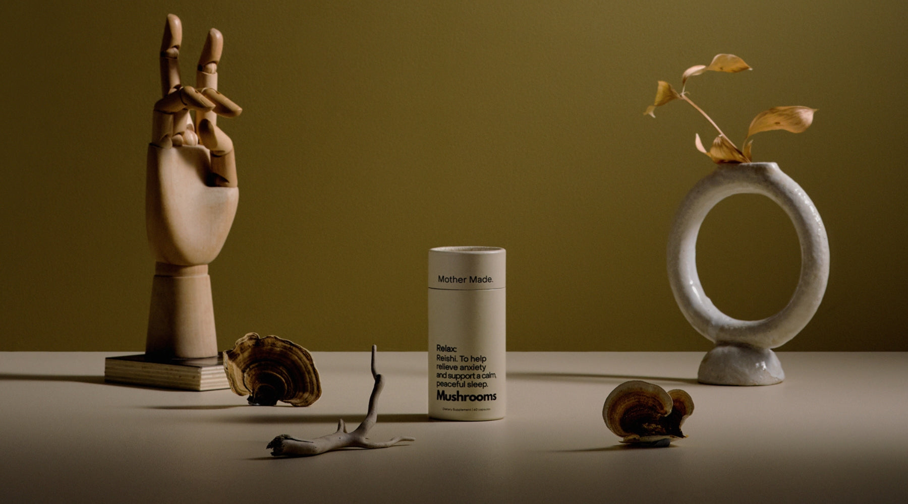 Reshi Relax capsules by Mother Made mushrooms