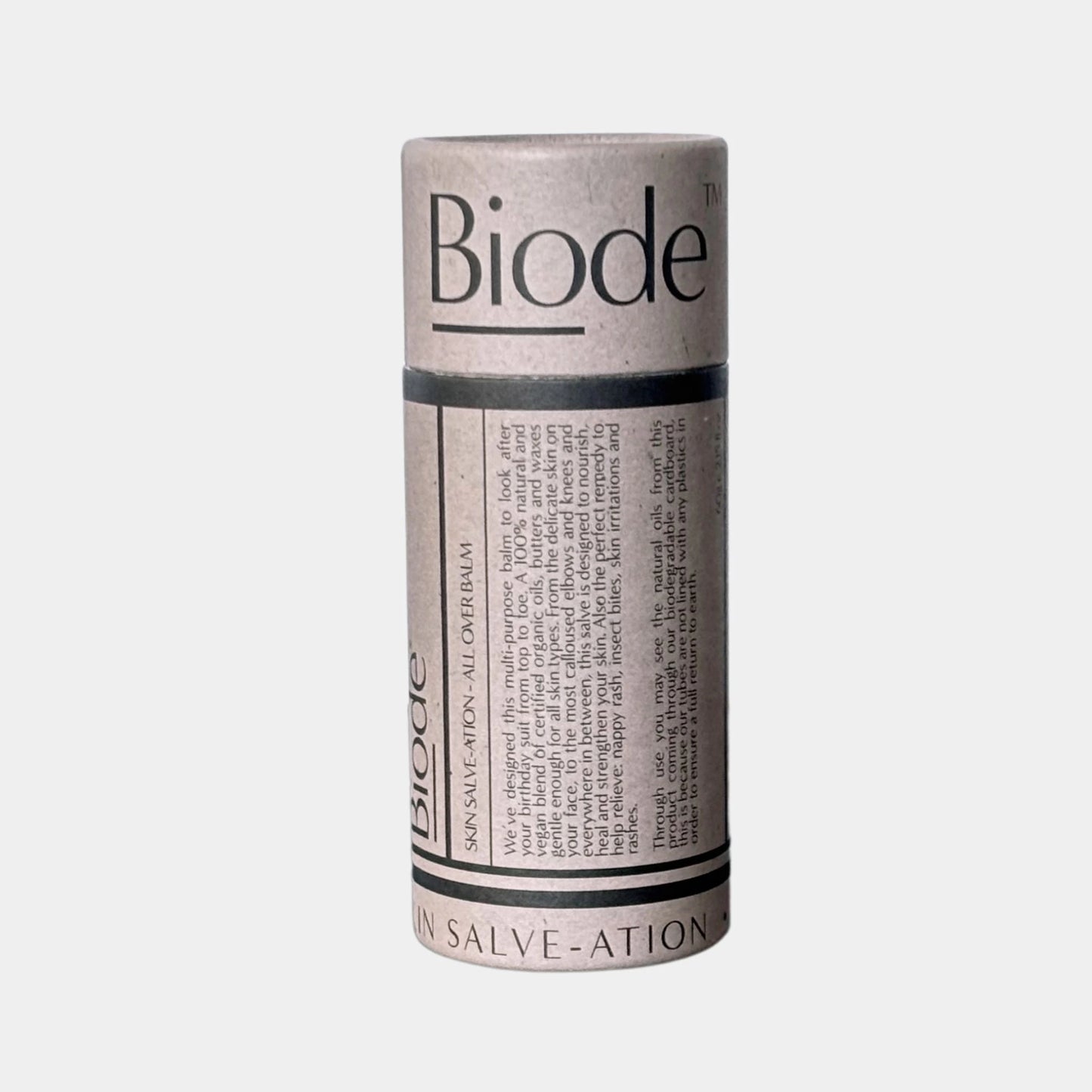 60G tube of the Biode Skin Salve-ation all over balm.