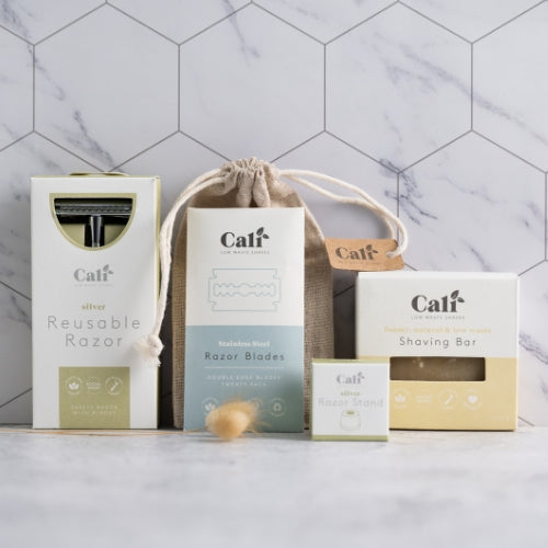 CaliWoods Reusable shave kit in copper