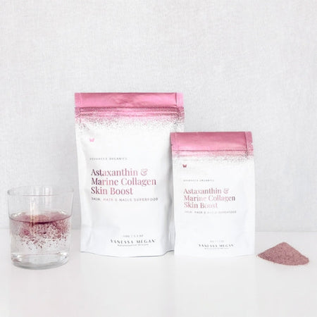 Vanessa Megan Collagen skin boost beauty supplement powder