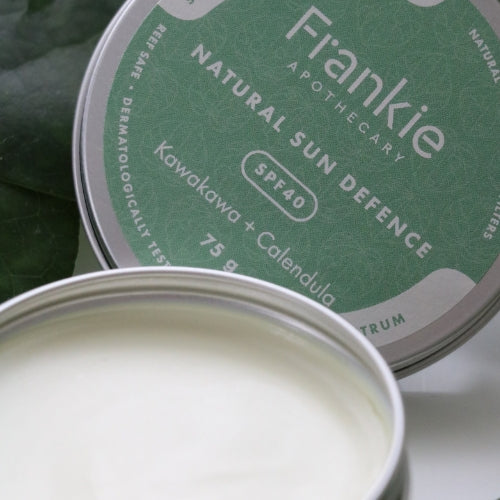 Frankie Apothecary natural Sun Defence SPF40