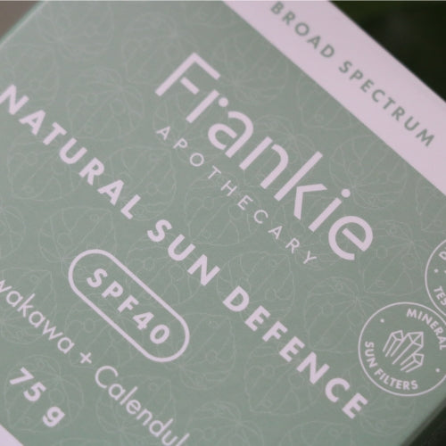Frankie Apothecary natural sundefence SPF 40