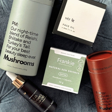 products form our natural skincare and wellness ranges