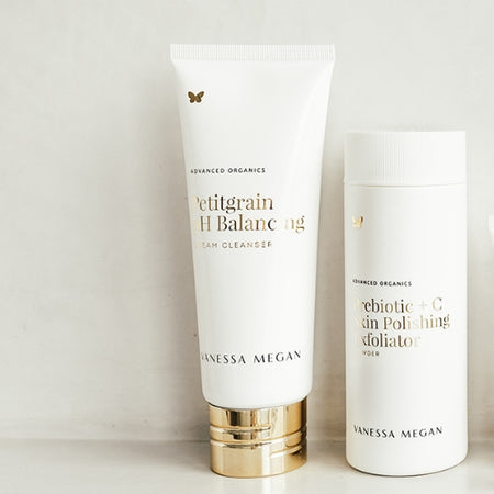 Vanessa Megan skincare face cleansing products