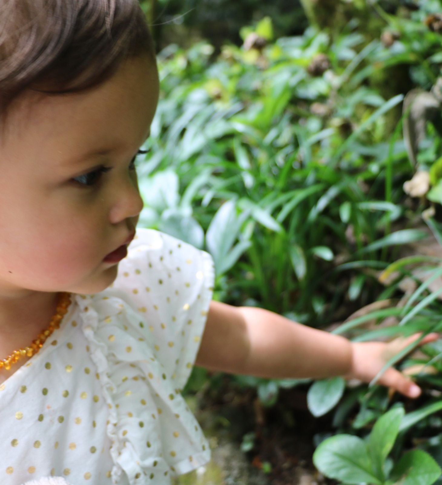 Our Founder’s daughter exploring nature reflecting Intentionally Natural sustainability values in New Zealand