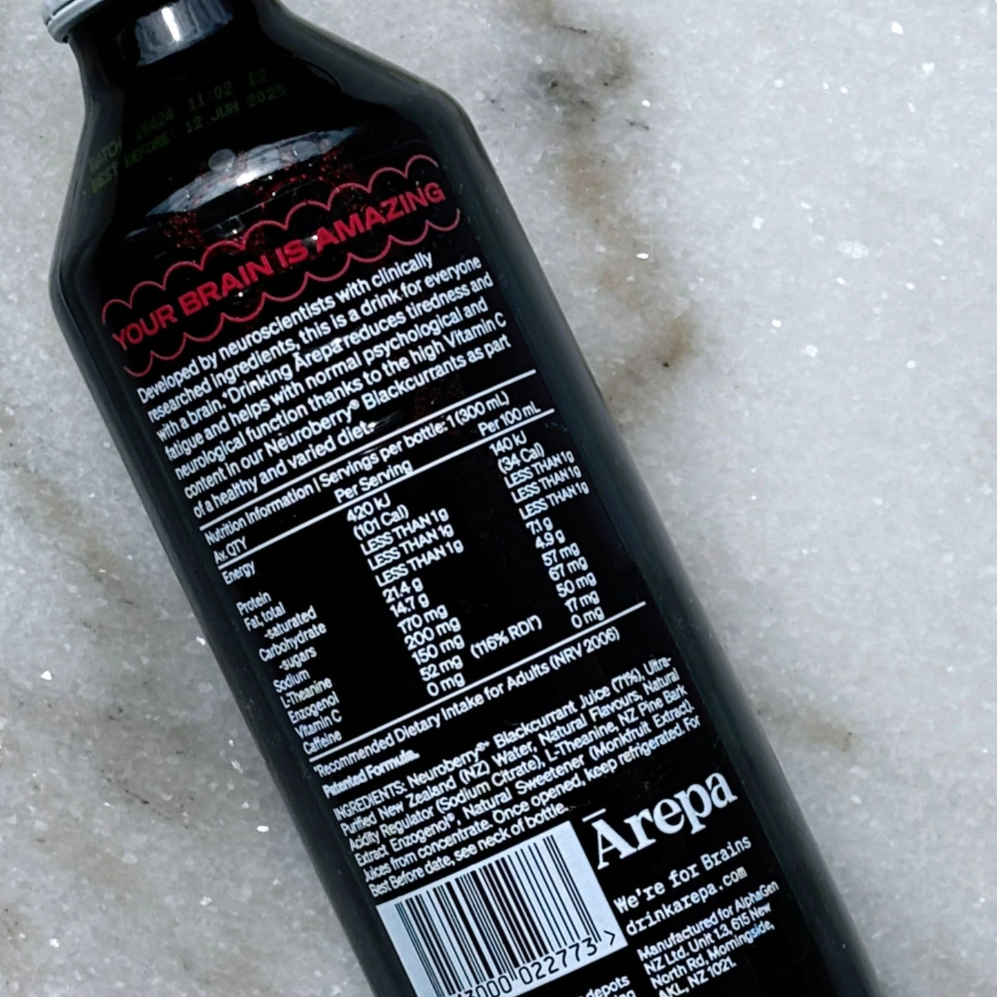 Ārepa The Brain Drink for Performance