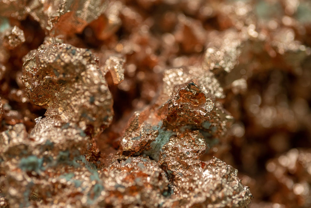 Colloidal Copper bioavailable mineral for skin firming, collagen and elastin support, improving tone and elasticity for mature and delicate eye area skincare.