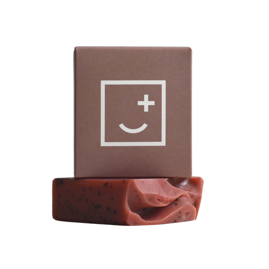 Fair + Square rosehip retreat body wash bar
