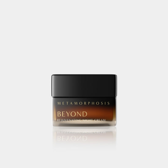 Metamorphosis Beyond Rejuvenating Night Cream – natural overnight cream for peri to post-menopausal skin. Available at Intentionally Natural NZ.