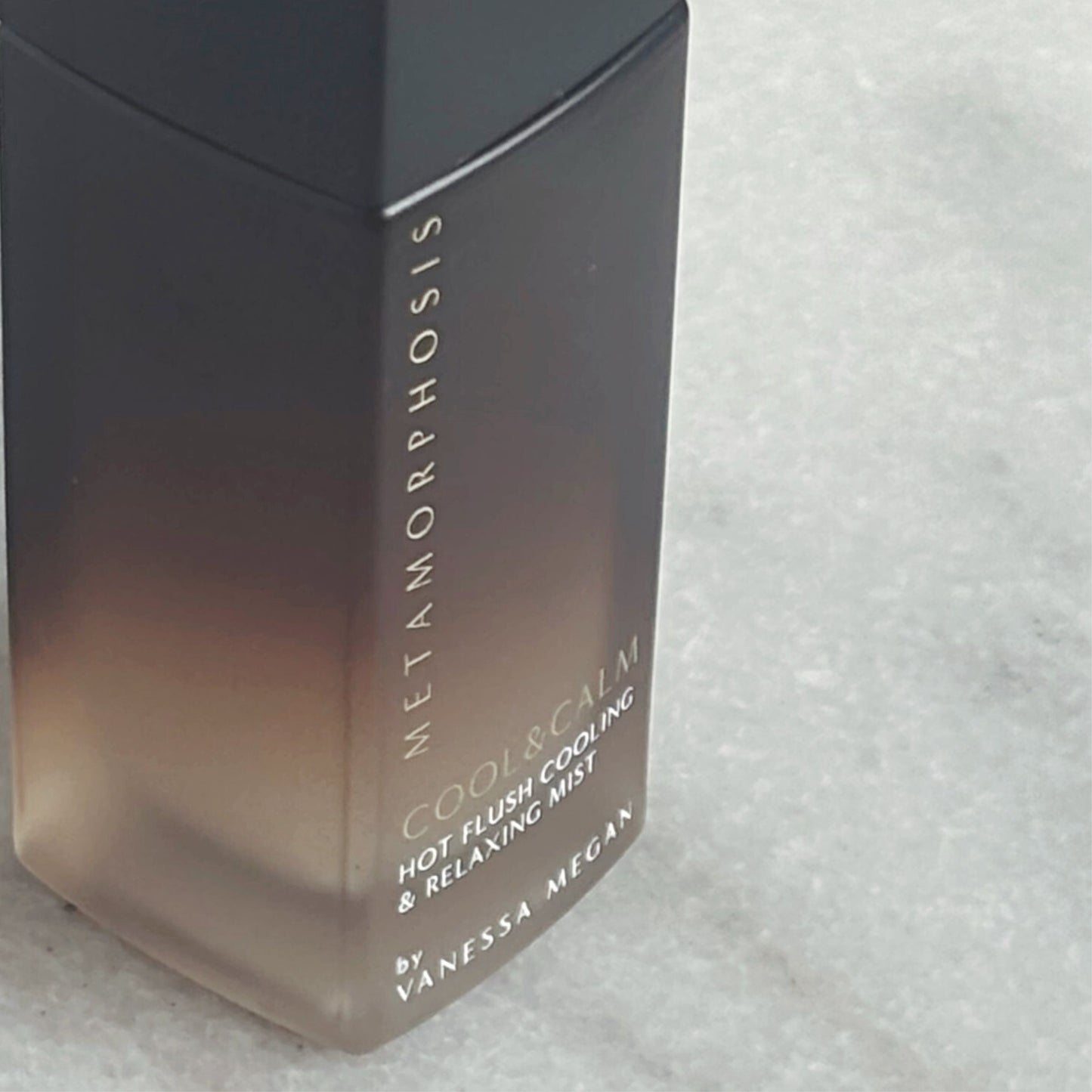 Close-up of Metamorphosis Cool & Calm Hot Flush Cooling & Relaxing Mist by Vanessa Megan at Intentionally Natural NZ.