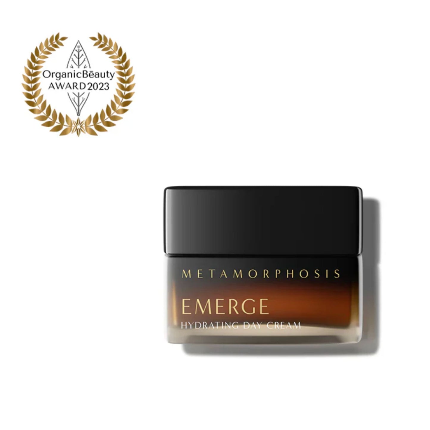 Award-winning Metamorphosis Emerge Hydrating Day Cream – 2023 Organic Beauty Award winner.