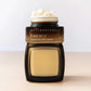 Metamorphosis Emerge Hydrating Day Cream by Vanessa Megan, shown in its luxe glass jar with a swirl of rich, whipped cream on top—100% natural, peptide-powered skincare for daily hydration and glow.