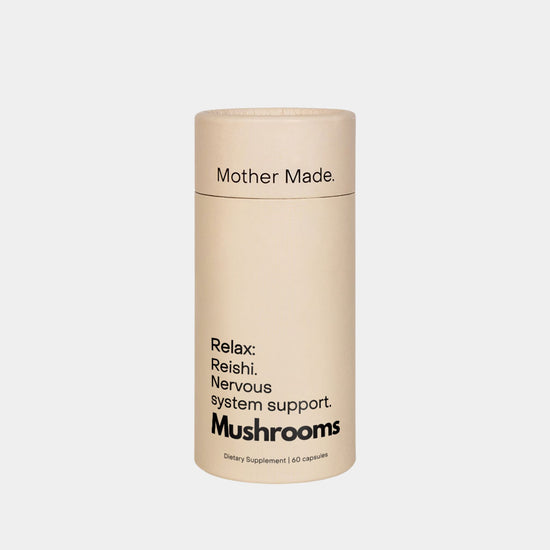 Mother Made Reishi organic mushroom capsules shop online at Intentionally Natural NZ