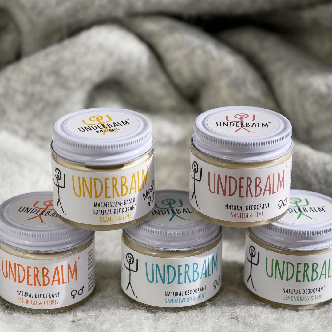 No3 Underbalm  deodorant  group shot