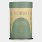 Norish NutriDense Meal Booster 150g in eco-friendly packaging, featuring nutrient-rich ingredients like carrot, spinach, and broccoli to support healthy meals.