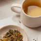 On Sundays Ease tea loose and brew in mug
