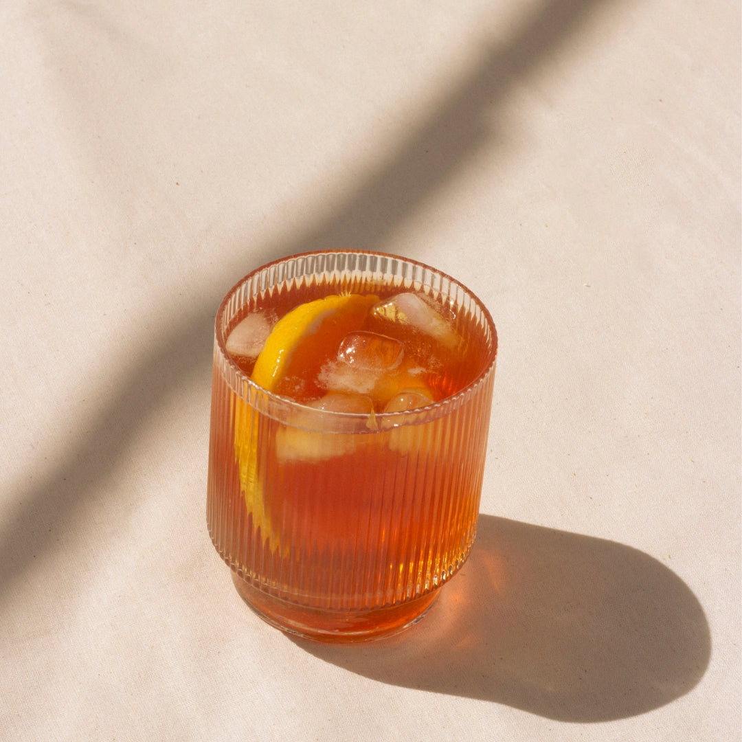 On Sundays mulled wine as an iced tea