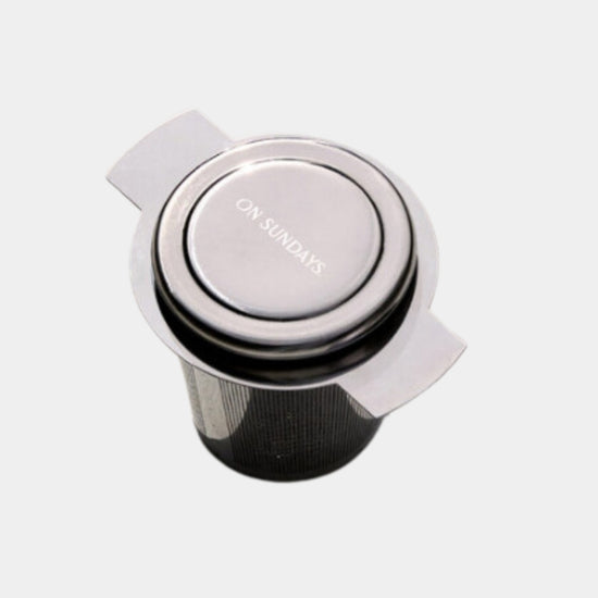 On Sundays  stainless steal loose leaf tea infuser 