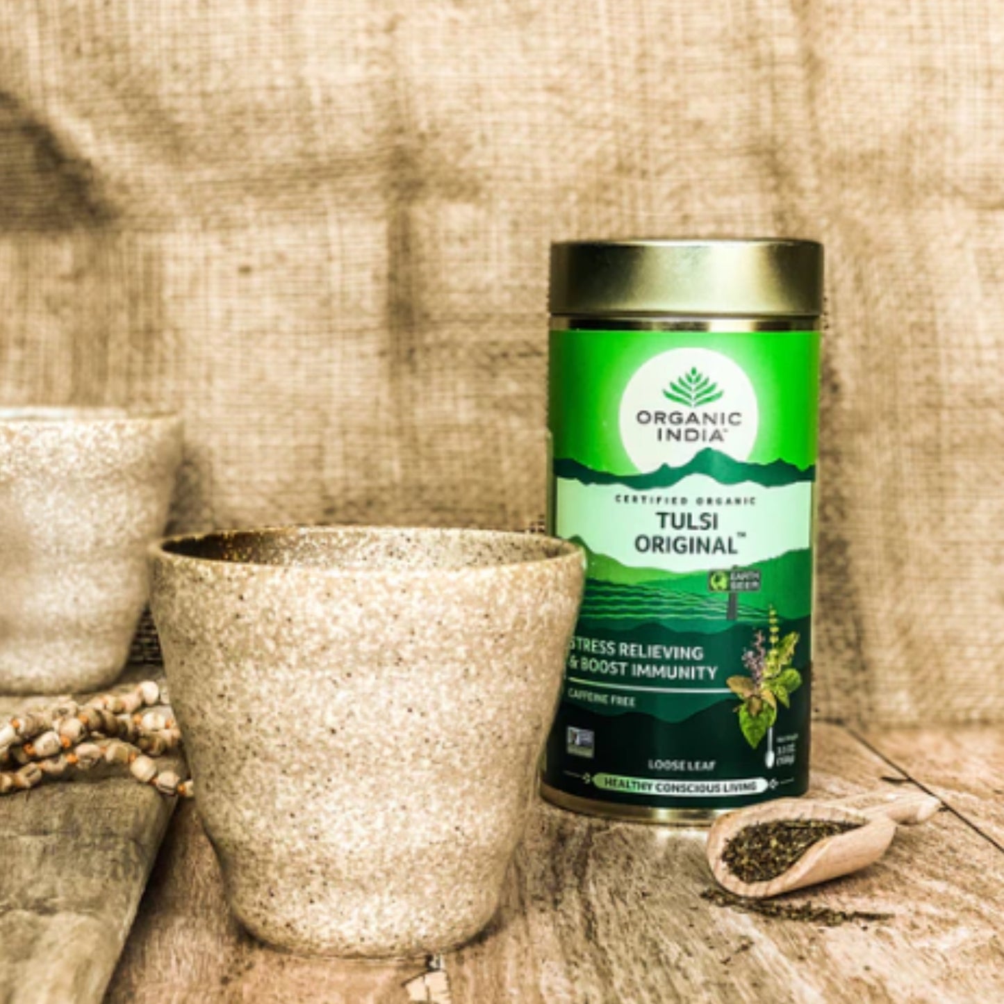 Organic India Tulsi Original loose leaf tea