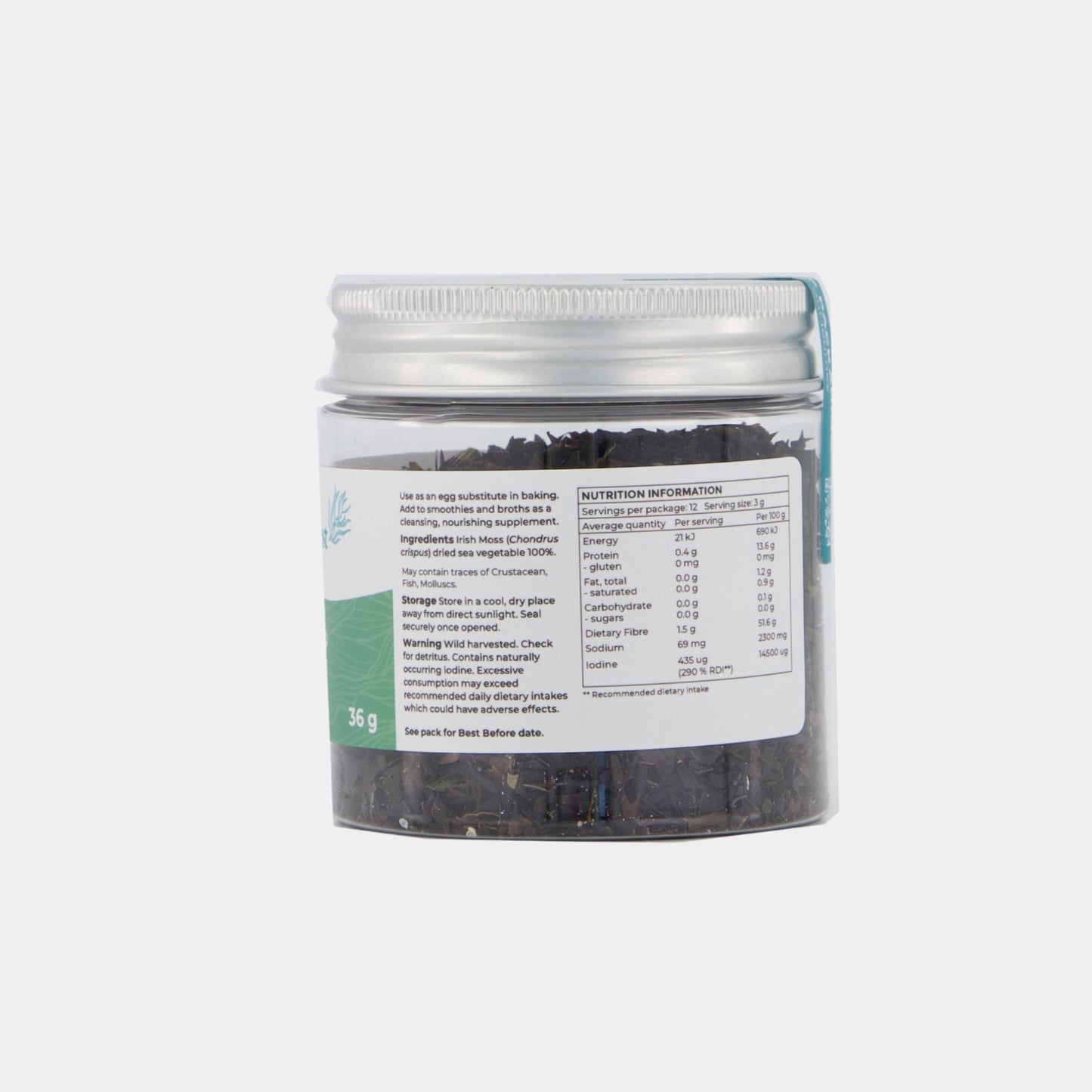 Pacific Harvest Irosh moss 36G back