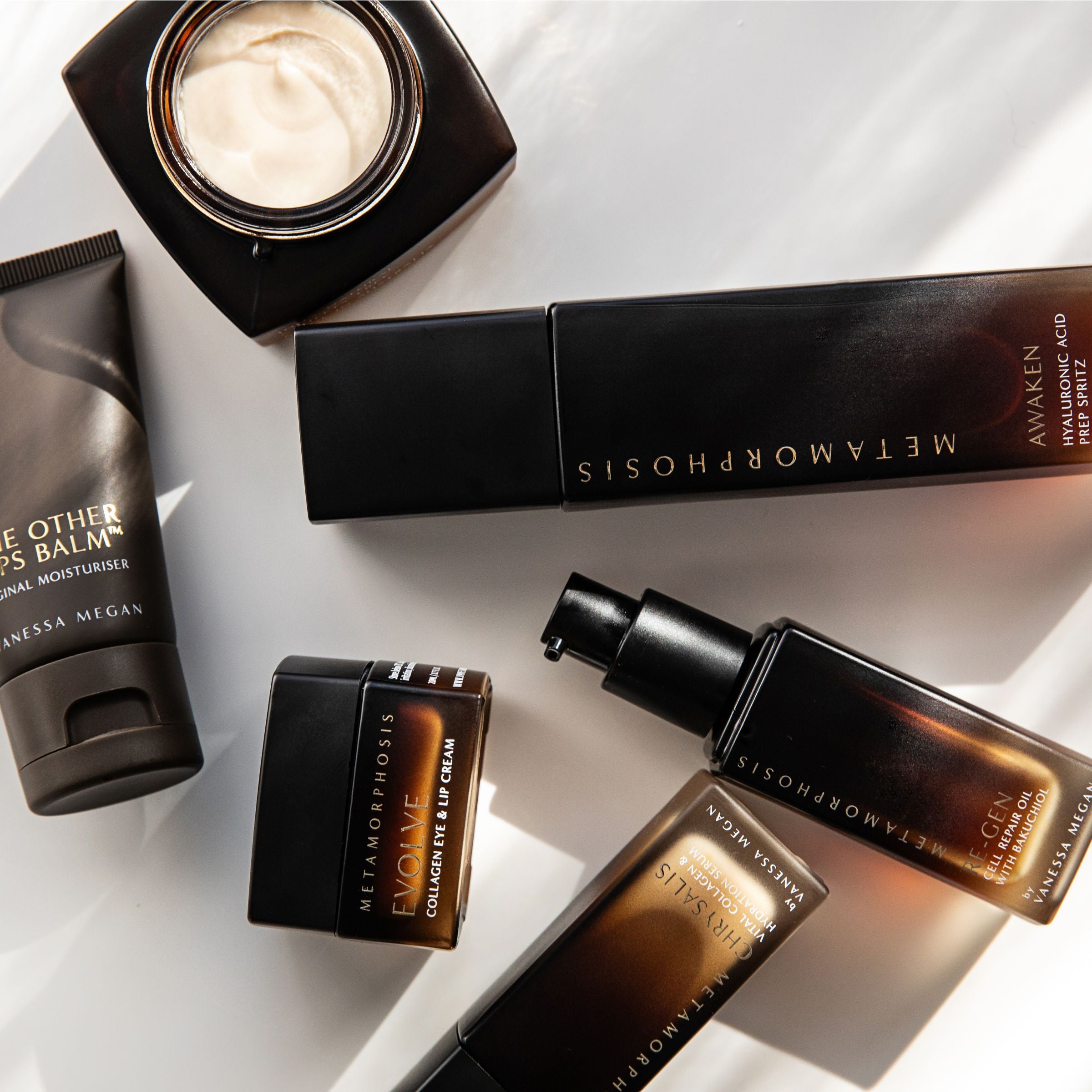 Metamorphosis Skincare by Vanessa Megan, natural and organic peri to post menopause skincare.