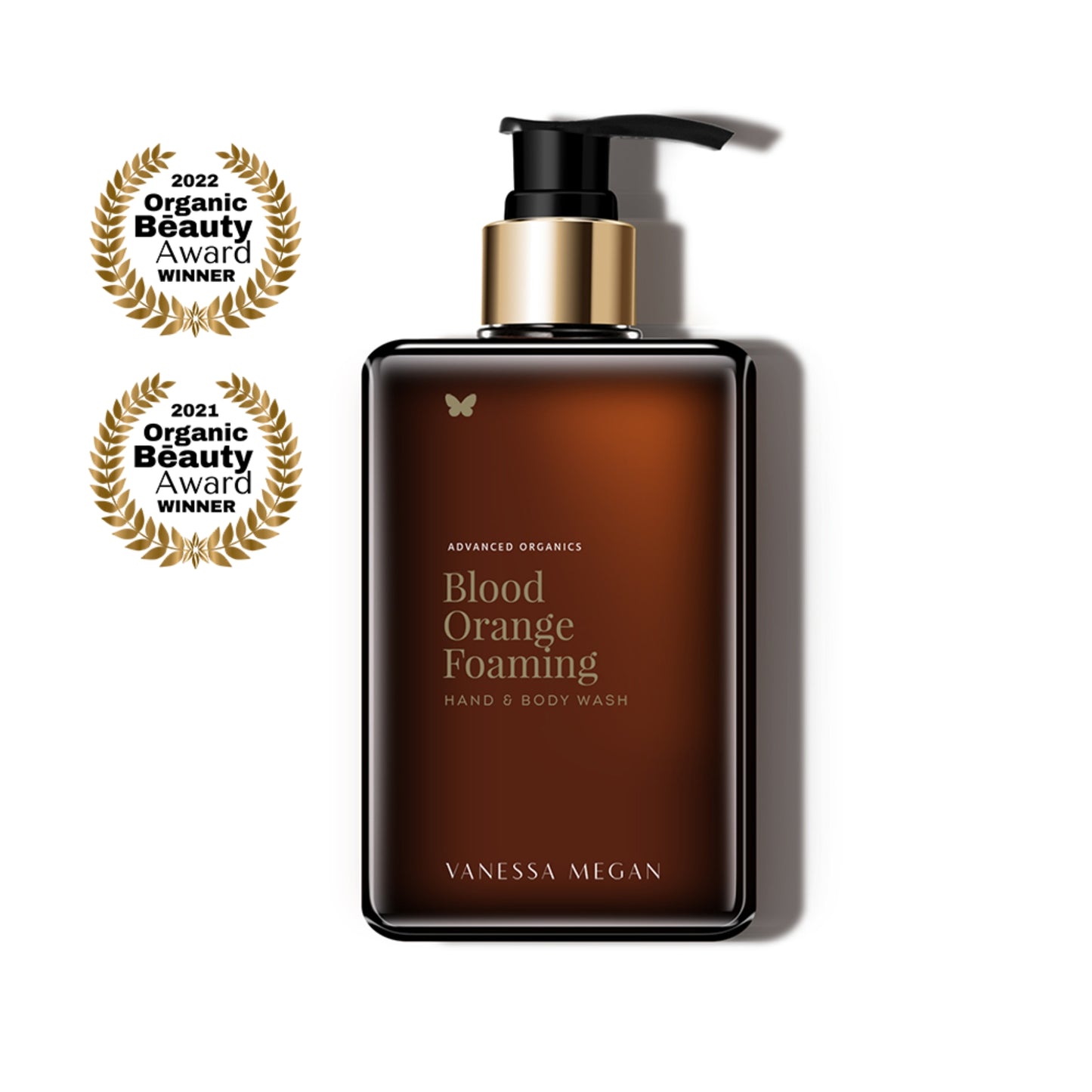 Vanessa Megan Blood Orange Hand and Body Wash with Awards