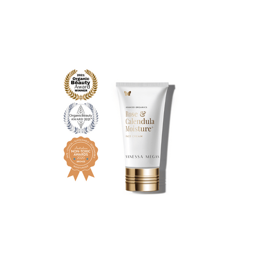 Vanessa Megan | Rose & Calendula Moisture+ Face Cream 50ML with Awards
