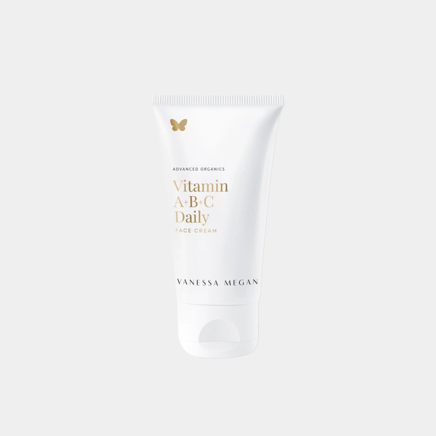 Vanessa Megan Vitamin A+B+C Daily Face Cream natural antioxidant-rich moisturiser for daily hydration and skin nourishment.